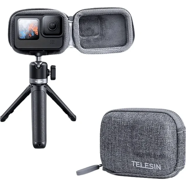 Telesin Beschermhoes siliconen voor GoPro 8 - Zwart