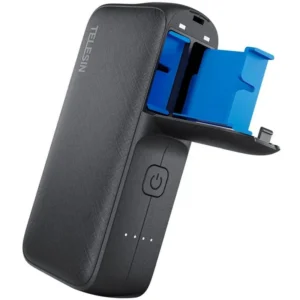 Telesin Opblaadbox met 2x Double Arc Accu - GoPro 12/11/10/9
