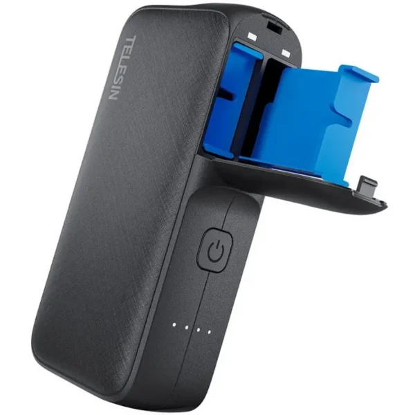 Telesin Opblaadbox met 2x Double Arc Accu - GoPro 12/11/10/9