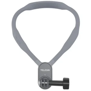 Telesin Neck Mount 360º SE2.0 met Chest Strap - Zwart
