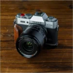 SmallRig 5666 L-Shaped Mount Plate w/ Wooden Handle For F...