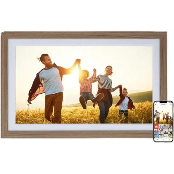 Rollei Frameo Wood WiFi 10 inch Digital Photo Frame