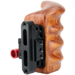 SmallRig 2187C Wooden Side Handle w/ Nato Clamp
