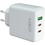 Celly Wall Charger 65 w usbc-wit