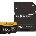 Exascend Catalyst w/ Adapter UHS-I SD Card(V30) 64GB