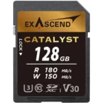 Exascend Catalyst w/ Adapter UHS-I SD Card(V30) 128GB