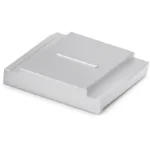 Leica Hotshoe Cover 100y aluminium silver anodized finish