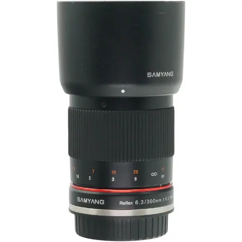 Samyang 300mm f6.3 Reflex ED UMC CS Canon-EF Zwart